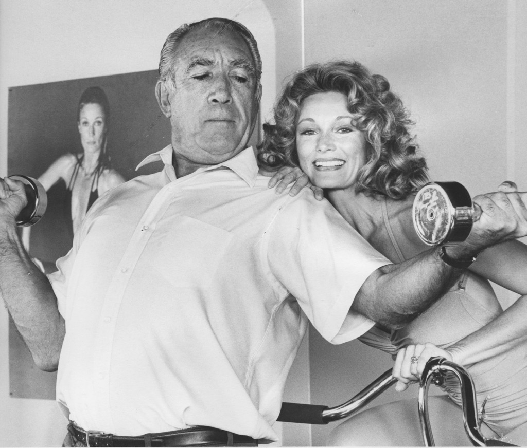 YVETTE MIMIEUX & ANTHONY QUINN