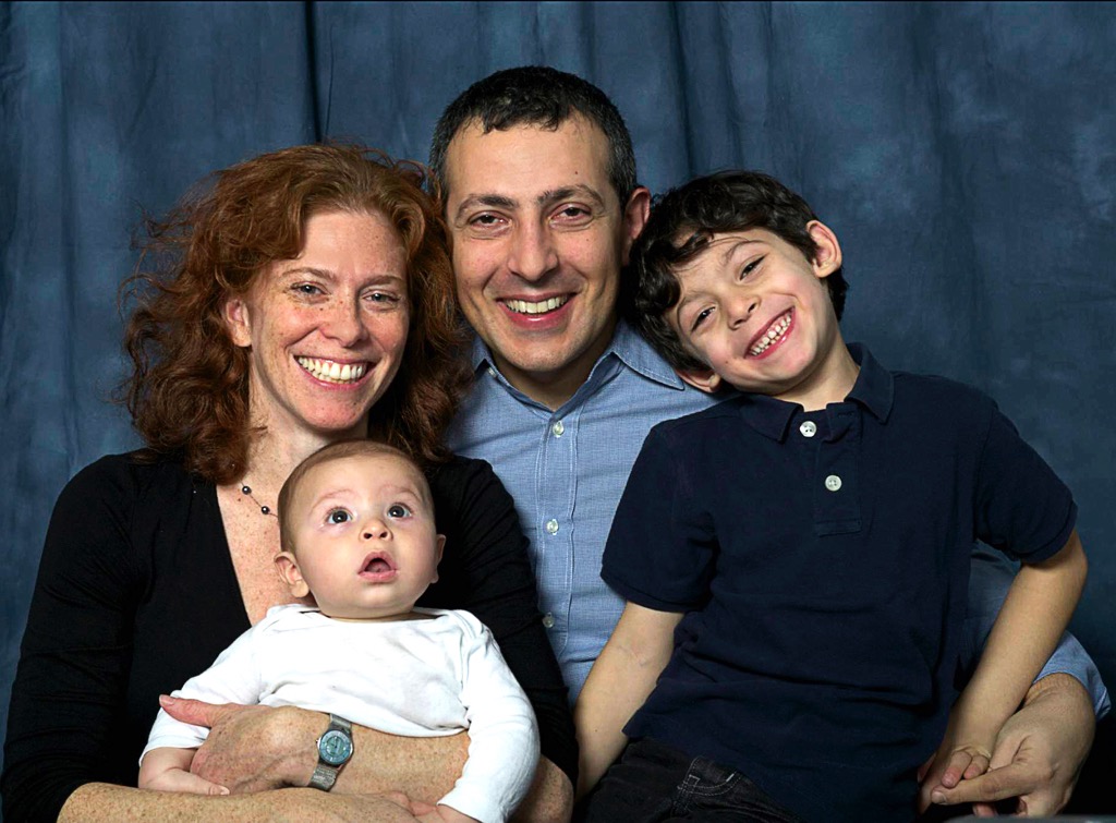 RACHEL URKOWITZ - ARTIST & FAMILY: SAUL, NATHANIEL & MAX