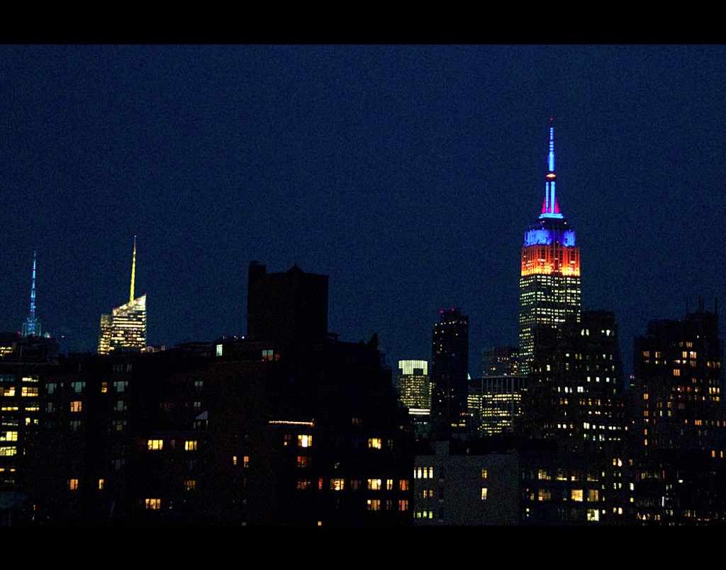 EMPIRE STATE BUILDING, NIGHT